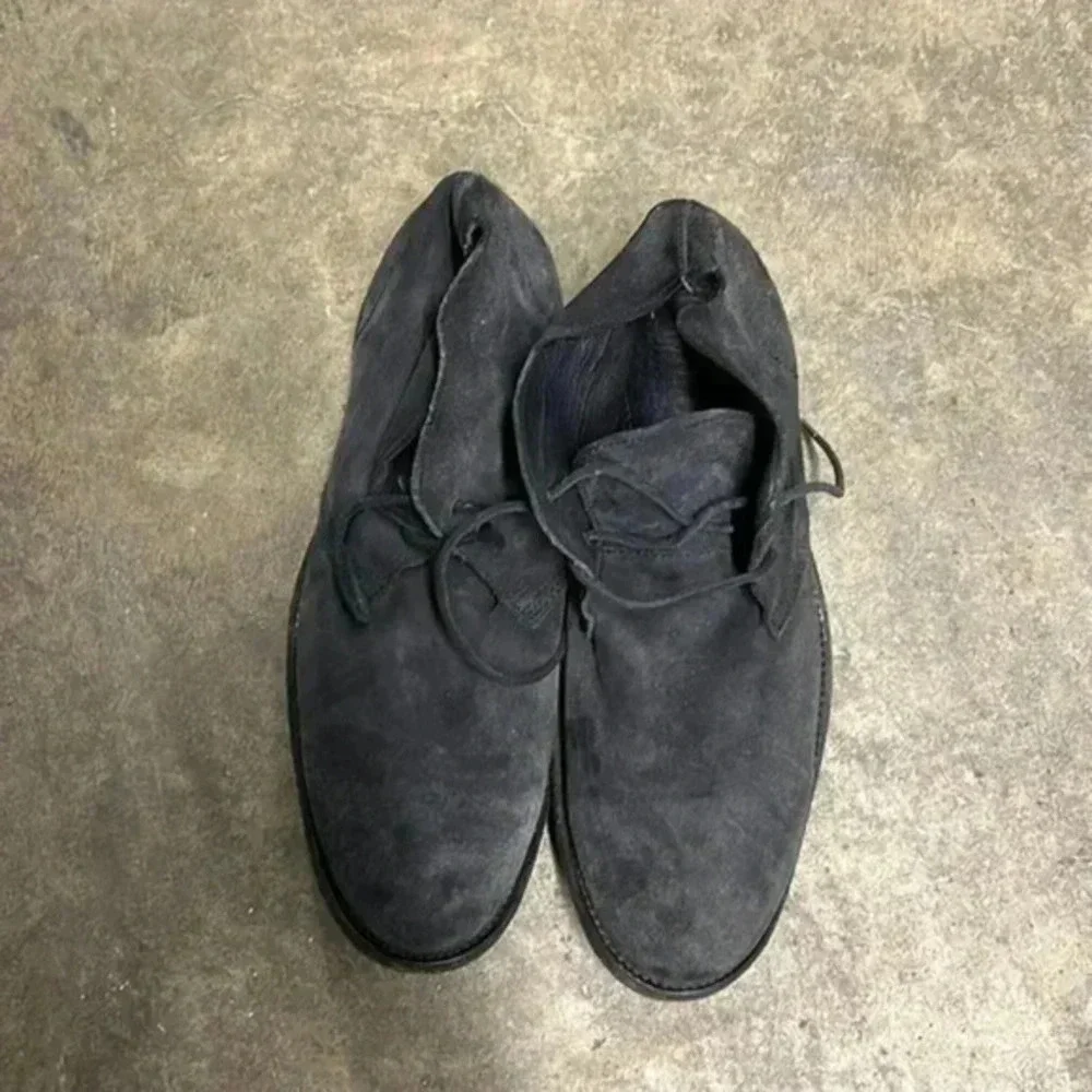 All Saintsmens charcoal gray suede leather chooka boots size 44/11